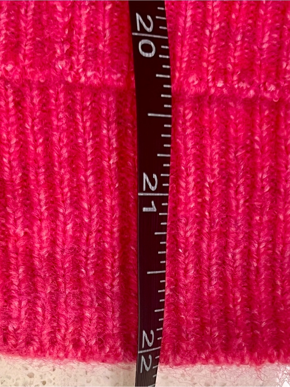 Vince Camuto Vibrant Hot Pink Sweater Exposed Seam Crewneck S NWT - Picture 11 of 11